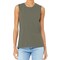 BELLA + CANVAS Women's Jersey Muscle Tank, Yoga Sleeveless Top